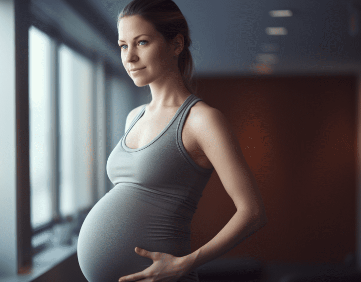אישה בהריון
